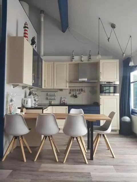 keuken vakantiehuis Bos en Duin 32 in Oostkapelle , Zeeland