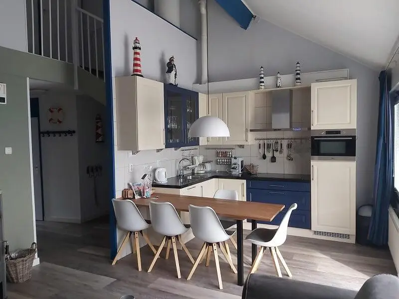 Keuken vakantiehuis Bos en Duin 32 in Oostkapelle , Zeeland